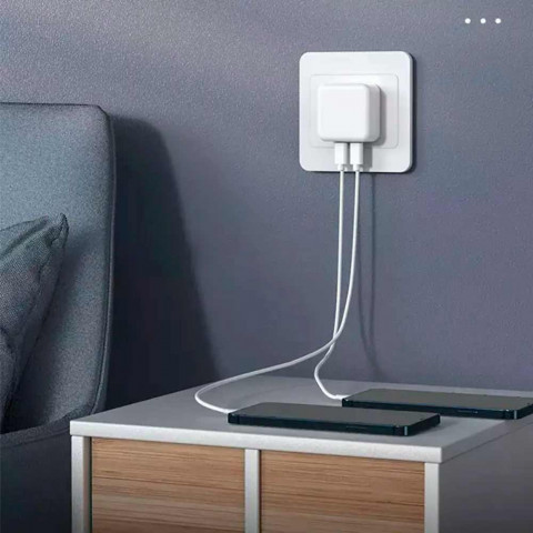 Мережевий зарядний пристрій Power Adapter 35W USB-C+C Port